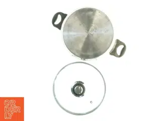 Gryde med glaslåg fra Cook & Baker (str. Diameter, 23 cm h 12 cm)