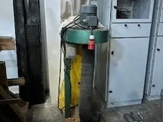 Spåndsug til tømmerværksted