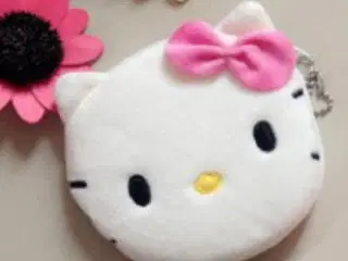 Pung med Hello Kitty møntpung 