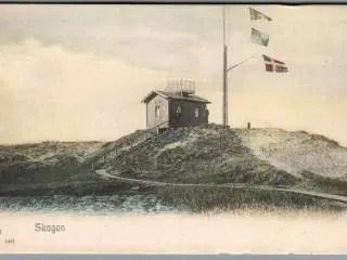 Skagen - Signalstationen - Postkort -  Brugt
