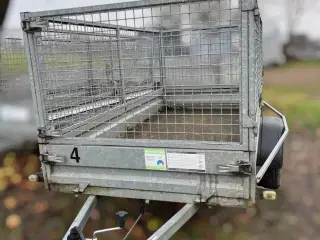 Leje af 750kg Netside trailer 1 døgn