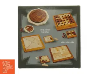I.Q. Puzzle Brain Teaser Spil (str. 14,5 x 14,5 cm)