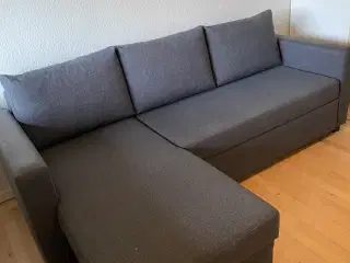 Sovesofa med chaiselong 