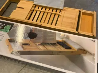 Bakkebord til badekar i bambus - NYT