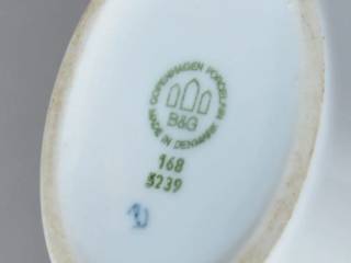 flot B & G vase ; SKAL SES !