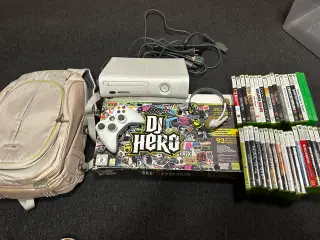 Xbox 360 pakke med 35 spil