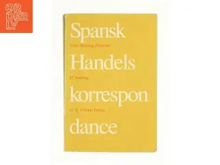 Spansk Handelskorrespondance