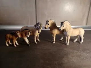 Stor schleich heste samling - UDSALG 