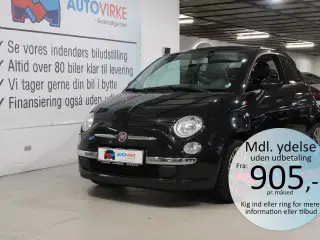 Fiat 500 1,2 Lounge 69HK 3d