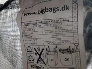 Bigbags til brænde 
