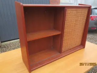 1 stk Teak Entresskab med spejl 