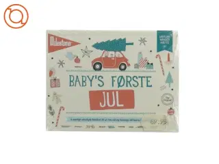 Babys første jul fotokort fra Milestone (str. 15 x 11 cm)