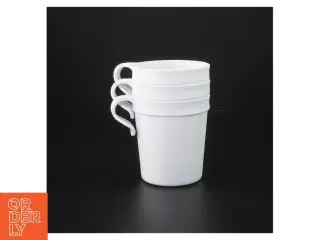 Stabelbare plastikkrus 300 ml (str. 300 ml. 3 styk)