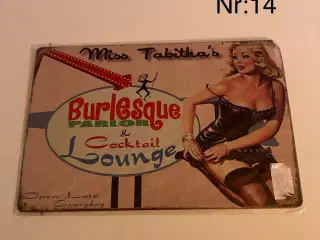 Nye flotte metal skilte