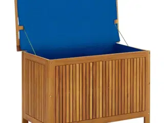 Opbevaringsboks til haven 90x50x58 cm massivt akacietræ