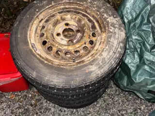 Vinterdæk til Chevr. Spark. 155/80R13, 4x100. M+S