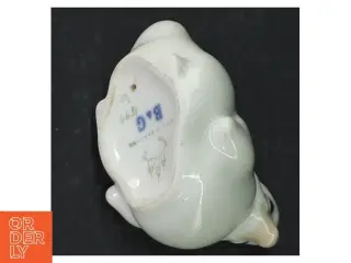 Porcelænsfigur af and fra B&G (str. 10 x. 5,5 cm)