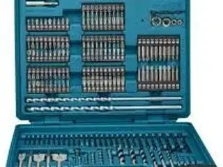 Makita E-11689 Bor og Bitssæt 256 dele