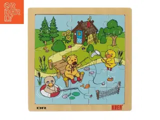 Træpuslespil med naturmotiv fra DR (str. 22,5x22,5 cm)
