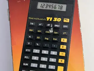 Lommeregner Texas TI-30