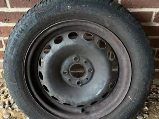 175/65 R14 vinterhjul på stålfælge