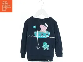 Langærmet sweatshirt med bådmotiv fra Name It (str. 98)