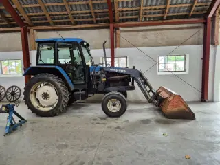 Ford 6640 SL med Veto frontlæsser