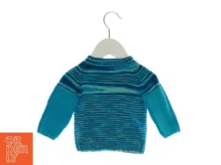 Hjemmestrikket sweater (Str. ca 68-80)