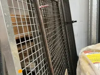 9 stk, haveespalier, trådnetshylder, trådnetspaneler