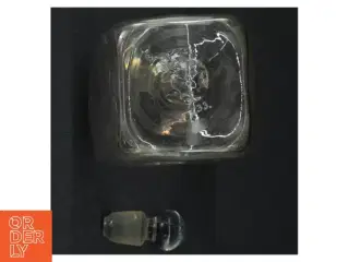 Glas Karaffel med Dekorativ Mønster (str. 19 cm)