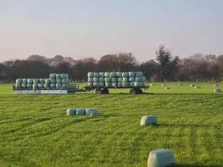 Lækkert 2. slet wraphø til heste m/analyse