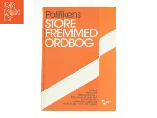 Politikens store fremmed ordbog fra Bog