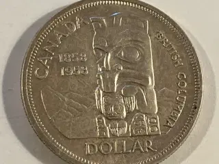 1 Dollar Canada - British Colombia 1958