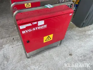 Byggestrømtavle Malmbergsvej BYG-STRØM UG56321-3W