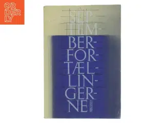 Septemberfortællingerne af Hans-Jørgen Nielsen (Bog)