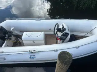 Arimar 3,60 m RIB gummibåd med Suzuki 15 hk 4-takt