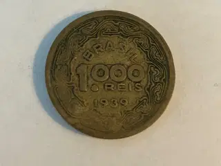 1000 Reis Brazil 1939