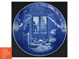 Juleplatte Bing & Grøndahl 1950 fra Bing & Grøndahl (str. Ø. 18 cm)