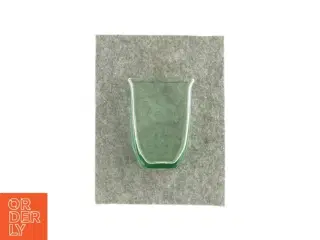 Vase i glas med elge