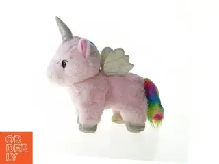 Unicorn bamse med bevægelse (str. 30 x 10 cm)