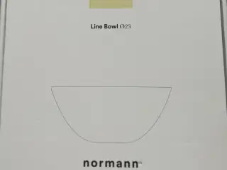 Normann Line skål Ø23 cm