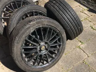 Lavprofil dæk på DOTZ alu fælge