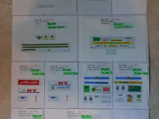 Decalsæt fra Tekno værkstedet