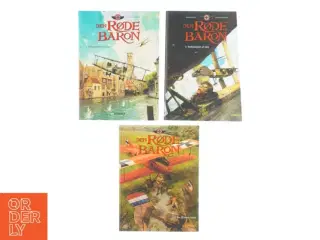 Den Røde Baron, 3 bøger/tegneserier