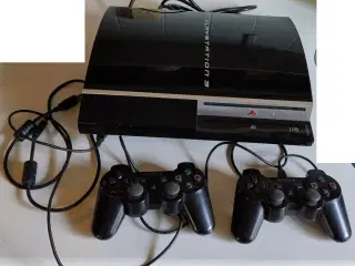 Playstation 3.  Inkl lidt tilbehør