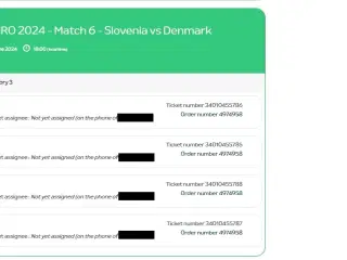 UEFA EURO Dennmark vs Slovenia