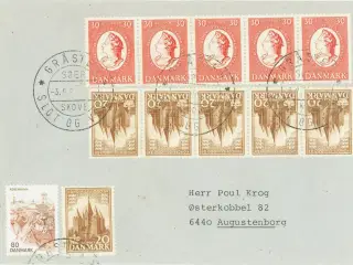 Gråsten. Turiststempel 1974