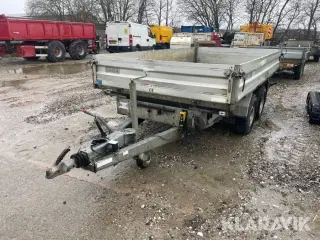 Tiptrailer Humbaur HTK 3500 med slisker