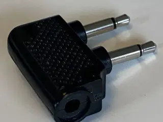 Dobbelt lydstik adapter til Goobay-lydstik 3.5mm m