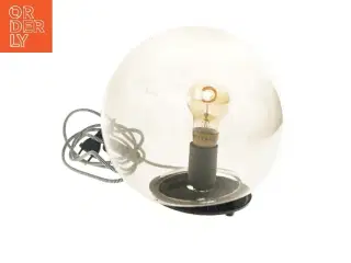 Transparent globependel fra IKEA (str. Ø 25 cm)